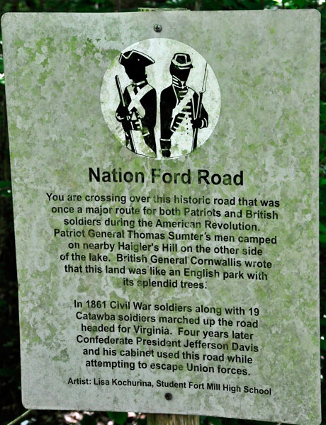 Nation Ford Road information